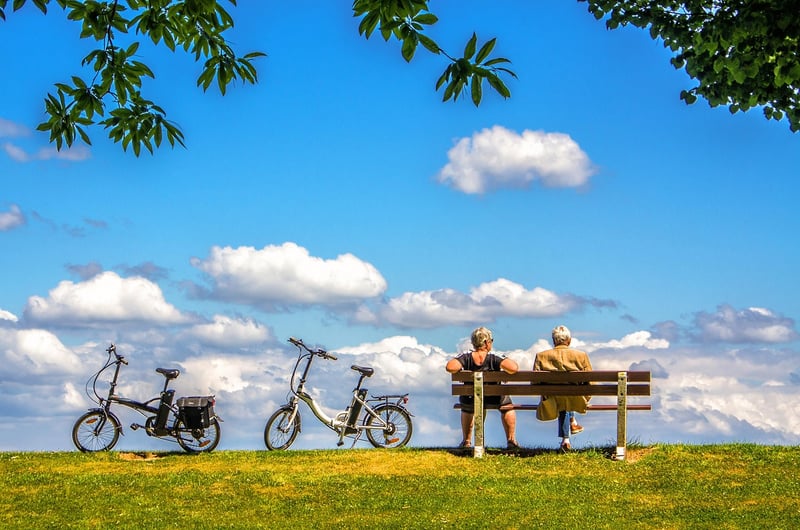 Couple on Bike